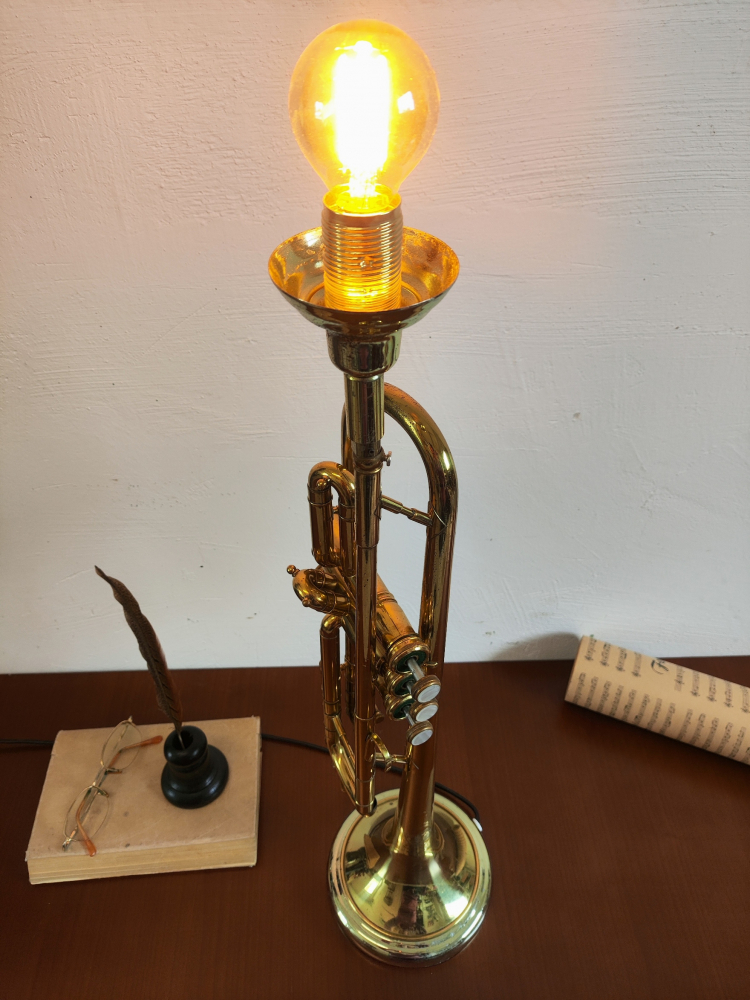 Corp de iluminat trompetă vintage [10]