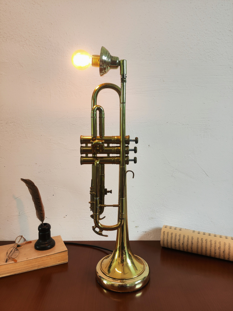 Corp de iluminat trompetă vintage [4]