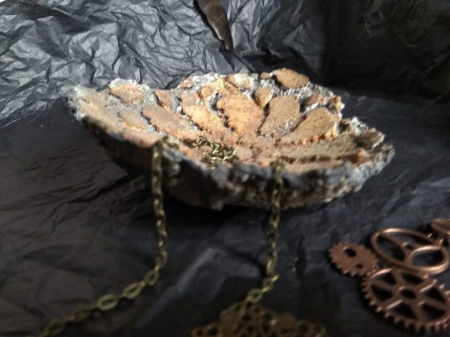 Decoratiuni casa - Bol din ciment-"Rust"