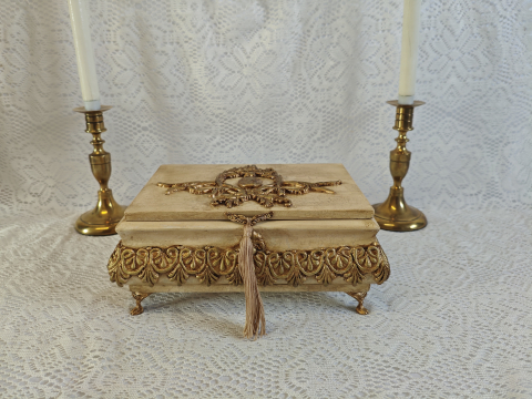 Cutii și Casete Bijuterii Handmade – Eleganță Unicat pentru Comori Personale - Casetă bijuterii -Baroque