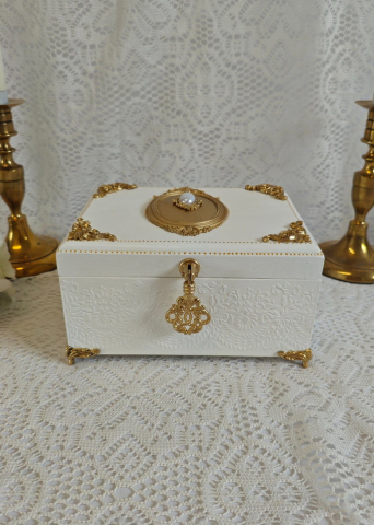 Cutii și Casete Bijuterii Handmade – Eleganță Unicat pentru Comori Personale - Casetă bijuterii -Baroque