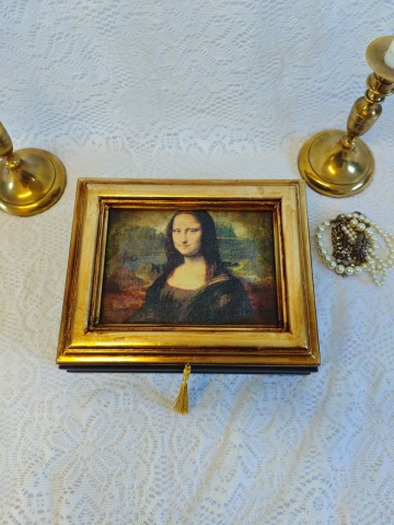 Casetă bijuterii -Mona Lisa [8]