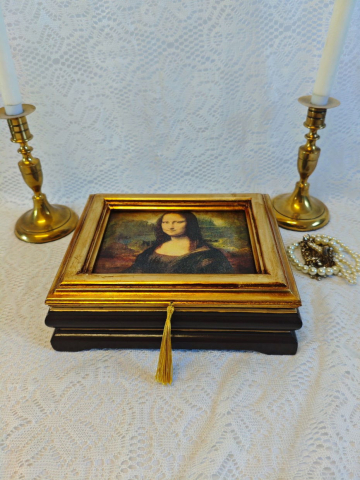 Casetă bijuterii -Mona Lisa [7]