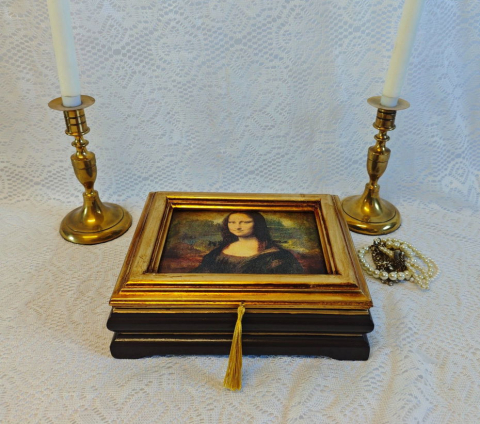 Casetă bijuterii -Mona Lisa [4]