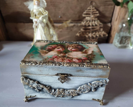 Caseta bijuterii-Victorian Cupids [6]