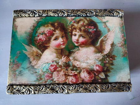 Caseta bijuterii-Victorian Cupids [5]