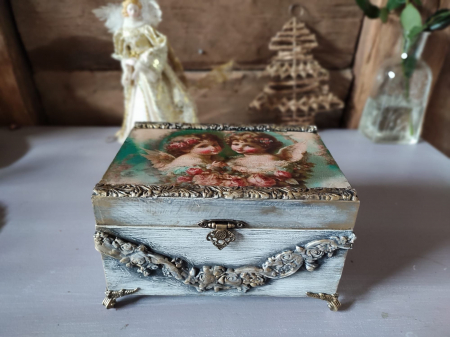Caseta bijuterii-Victorian Cupids [2]