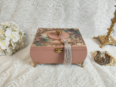 Casetă bijuterii -Vintage Rose [0]
