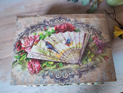 Casetă bijuterii -Vintage Roses [1]
