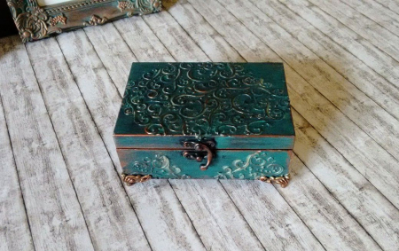 Cutii,casete,cufere handmade - Caseta Mistero d'oriente