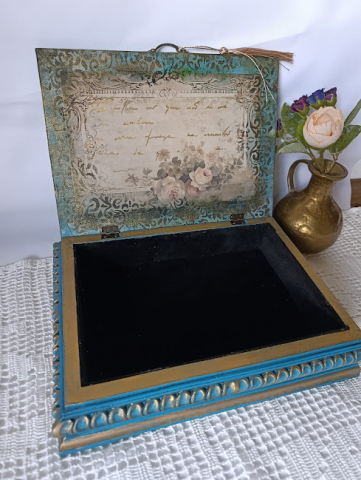 Caseta vintage pentru bijuterii [3]