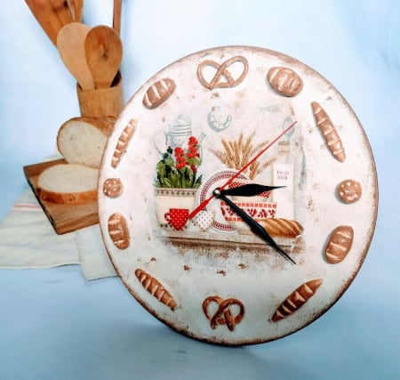 Ceasuri - Ceas de perete decorativ/Ceas bucatarie