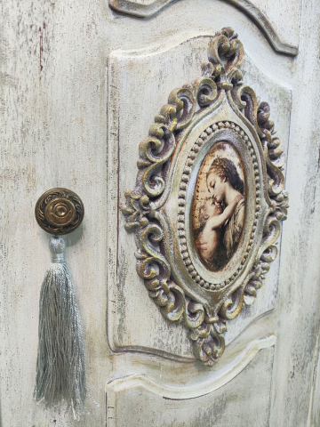 Comodă cu oglindă-Antique [2]