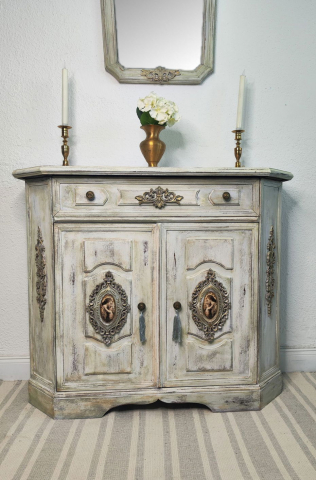 Comodă cu oglindă-Antique [7]