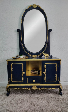 Comodă cu oglinda-Royal [0]