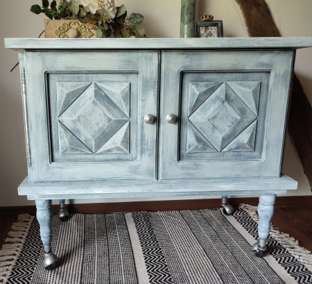 Comoda/servanta/bar cu roti-Boho [2]