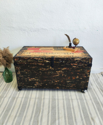 Mobila Reconditionata-Mobila Shabby Chic - Cufăr/măsuța cafea