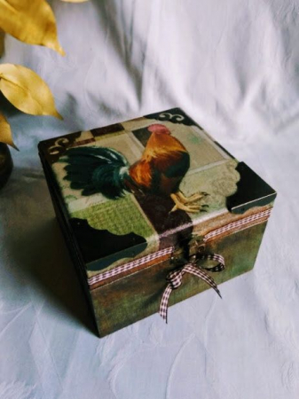 Cutii,casete,cufere handmade - Cutie bijuterii