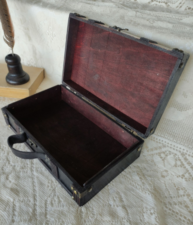 Cutie geamantan lemn [5]