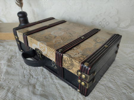 Cutie geamantan lemn [3]