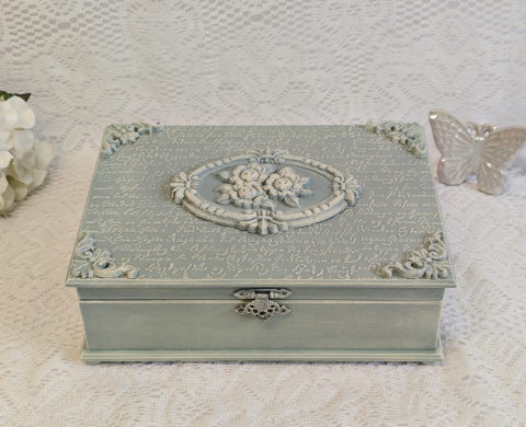 Cutii și Casete Bijuterii Handmade – Eleganță Unicat pentru Comori Personale - Cutie lemn-Memories