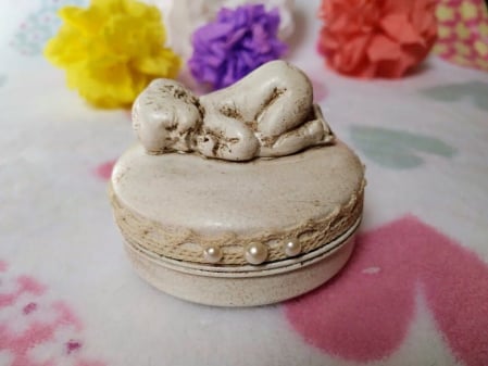 Nunta si botez - Cutie mot /turta 1 an