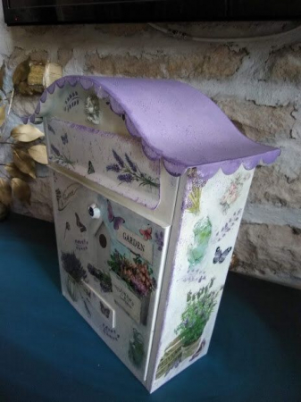 Cutie postala Gradina cu lavanda [4]