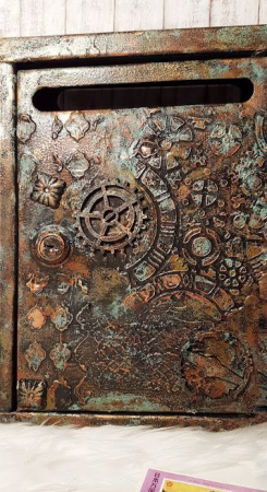 Cutie postala Steampunk-industrial [6]