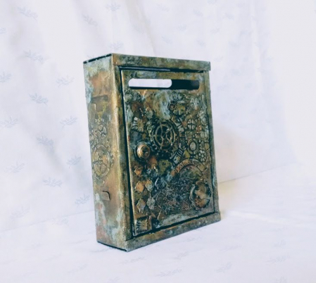 Cutie postala Steampunk-industrial [8]
