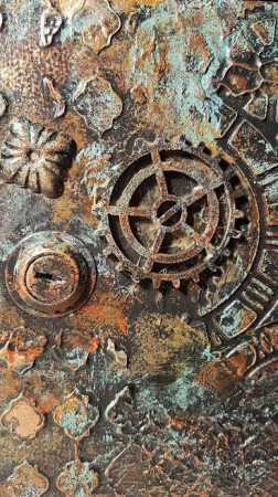 Cutie postala Steampunk-industrial [7]