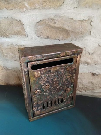Cutie postala Steampunk-industrial [1]