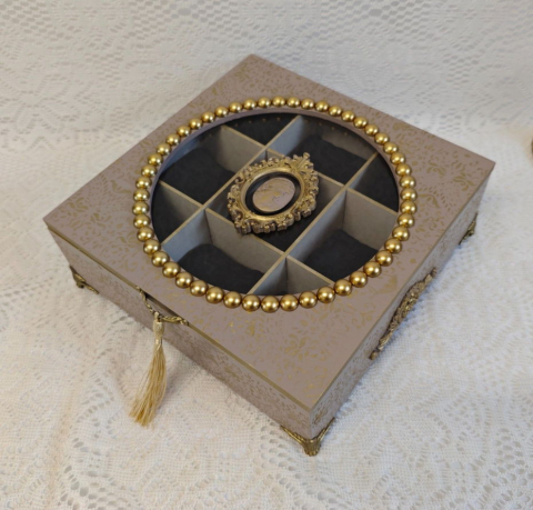 Cutie vintage pentru ceasuri și bijuterii [3]