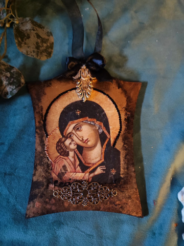 Fecioara cu pruncul-Decoratiune de perete [1]