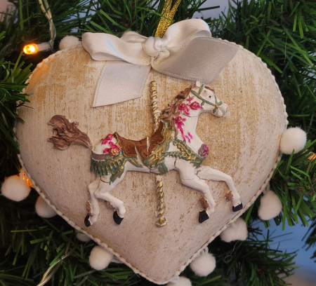 Glob lemn inimă mare [0]