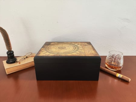 Cutii,casete,cufere handmade - Humidor trabucuri