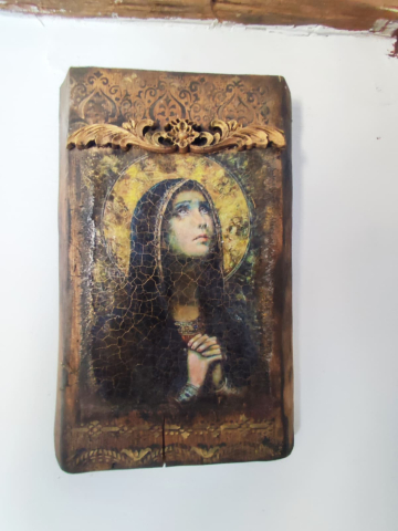 Icoană din lemn masiv, stil vechi [3]