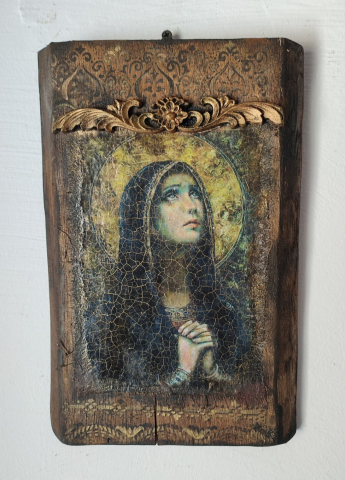 Icoană din lemn masiv, stil vechi [4]