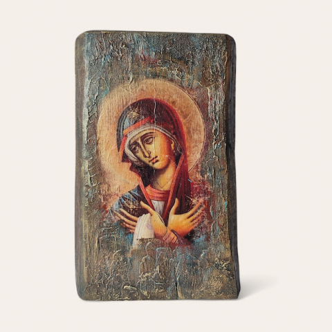 Icoana pe blat din lemn masiv [2]