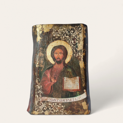 Icoana pe blat din lemn masiv [0]