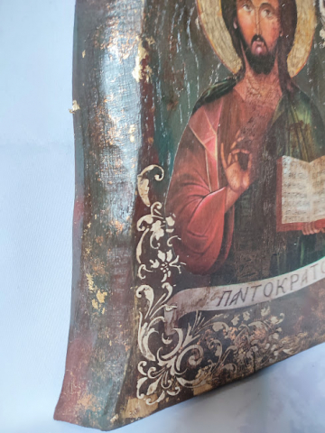 Icoana pe blat din lemn masiv [1]