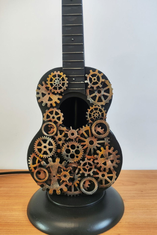 Lampa handmade -Mini chitară [2]