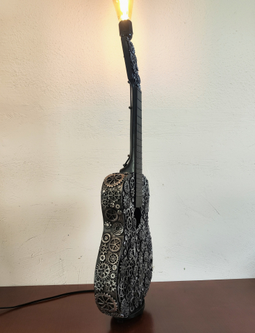 corp iluminat chitară steampunk [3]