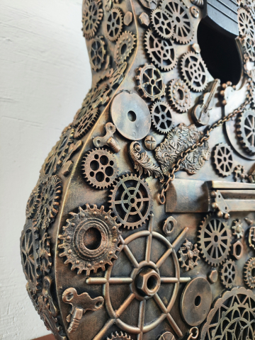 Lampă/veioză -Chitară Steampunk [7]