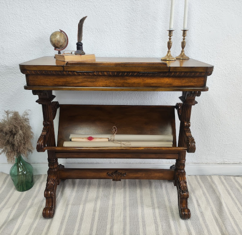 Masă antică de lectură/consola [8]