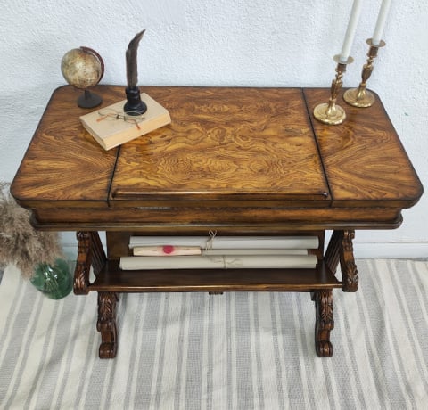 Masă antică de lectură/consola [7]