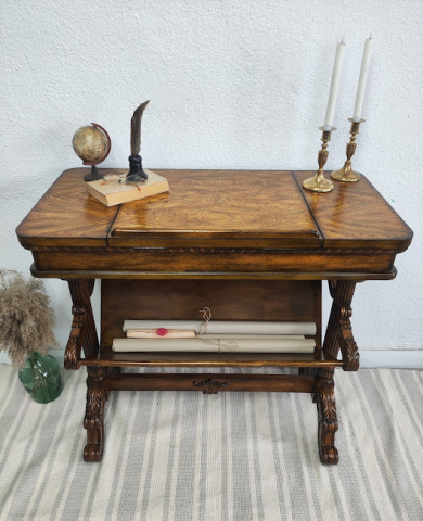 Masă antică de lectură/consola [10]