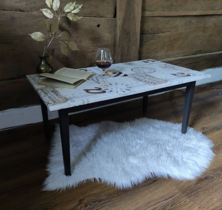 Mobila Reconditionata-Mobila Shabby Chic - Masuta London Time