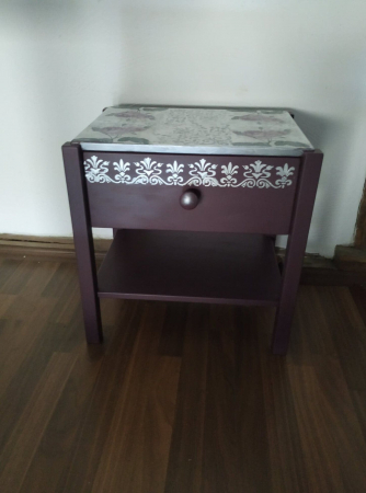 Masuta/noptiera in stil vintage,romantic [1]