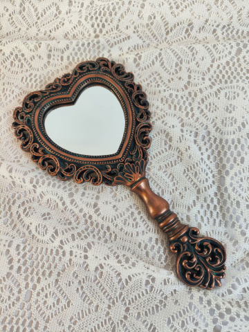 Oglinzi si rame decorative - Oglinda de mana -Antique