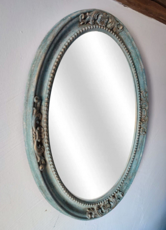 Oglinda ovala cu rama decorativa [2]